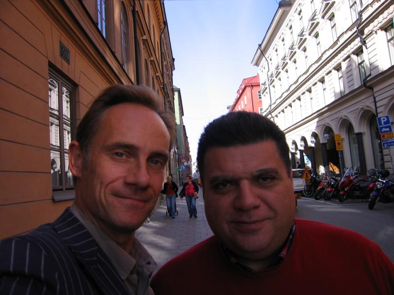 Carl U-S and Badri Maisuradze