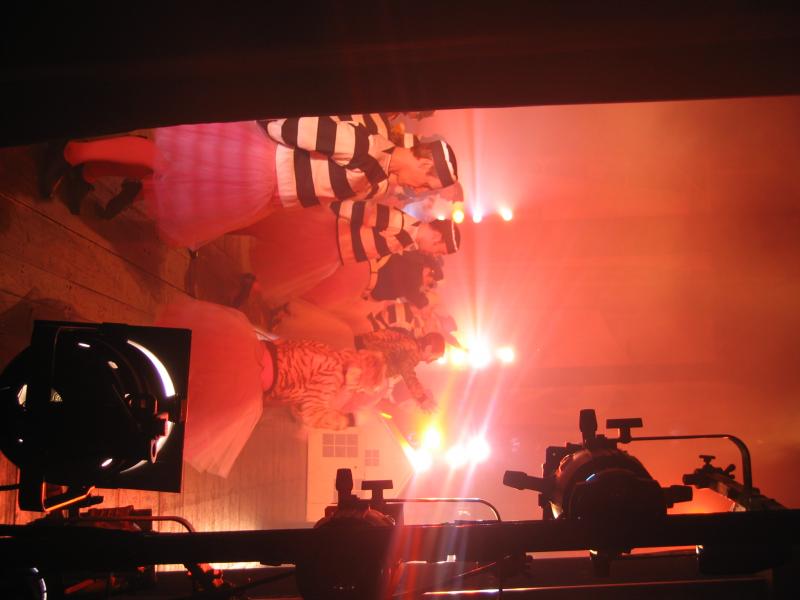 Loranga Finale, backstage no 2