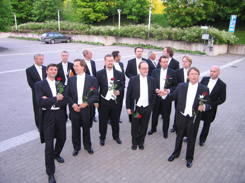The North Lights Ensemble, having premiered "Spiritual Excercises" in Tampere